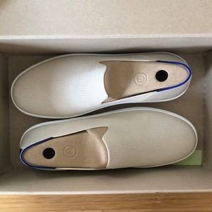 Rothys slip on sneaker in “sand”
